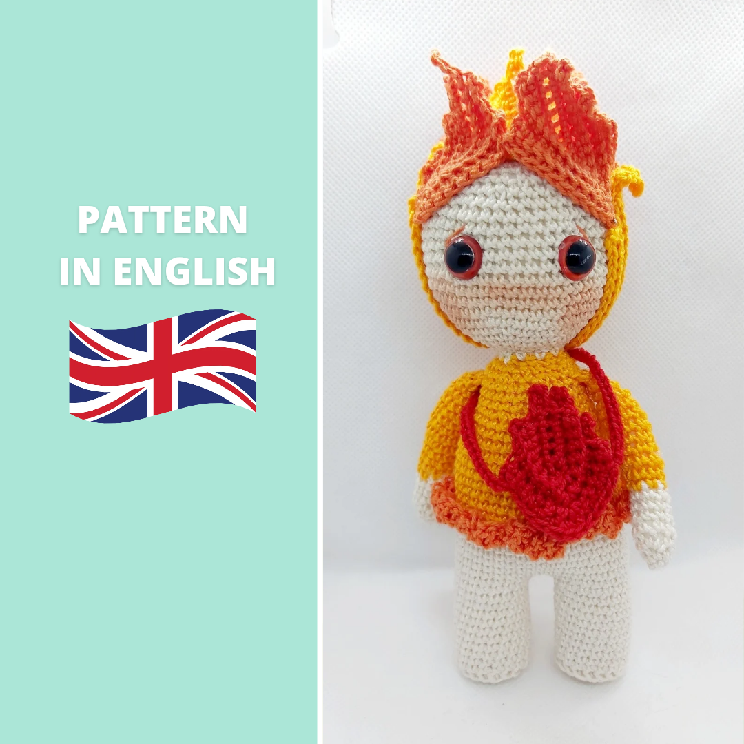 Padrões Amigurumi Elementos da Natureza – Bonecas Terra, Água, Fogo e Vento | Coleção Sustentável Bilíngue (PT/EN)