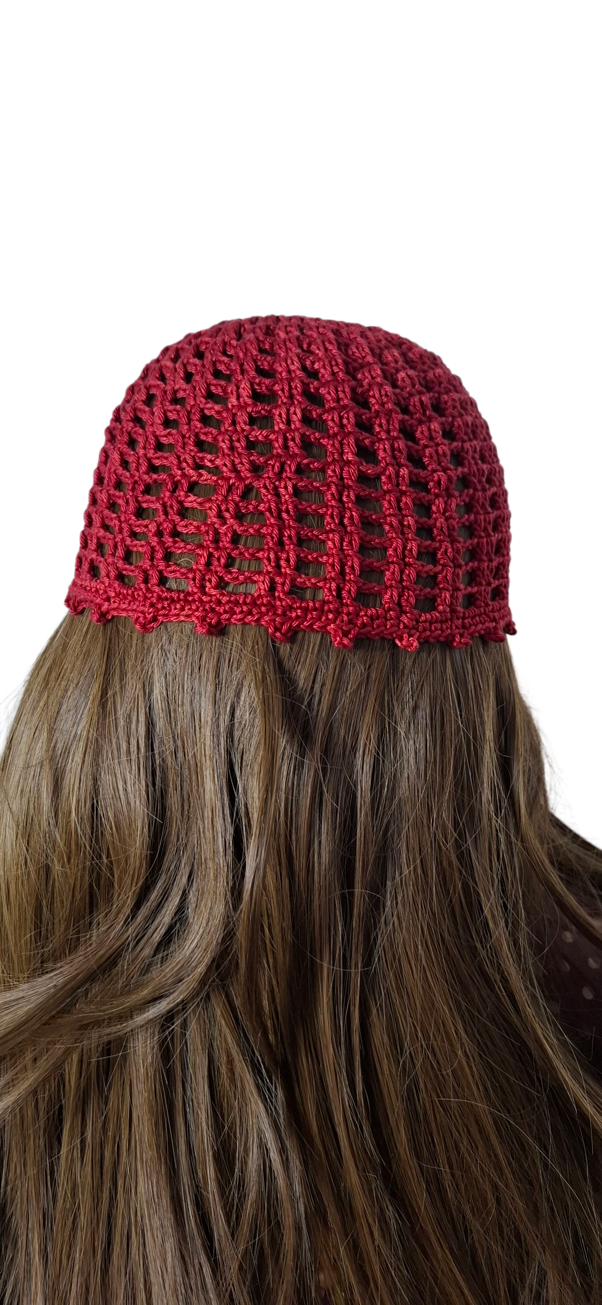 Head Piece artesanal em algodão mercerizado - acessório de cabelo exclusivo L'Amuleto Atelier estilo boho