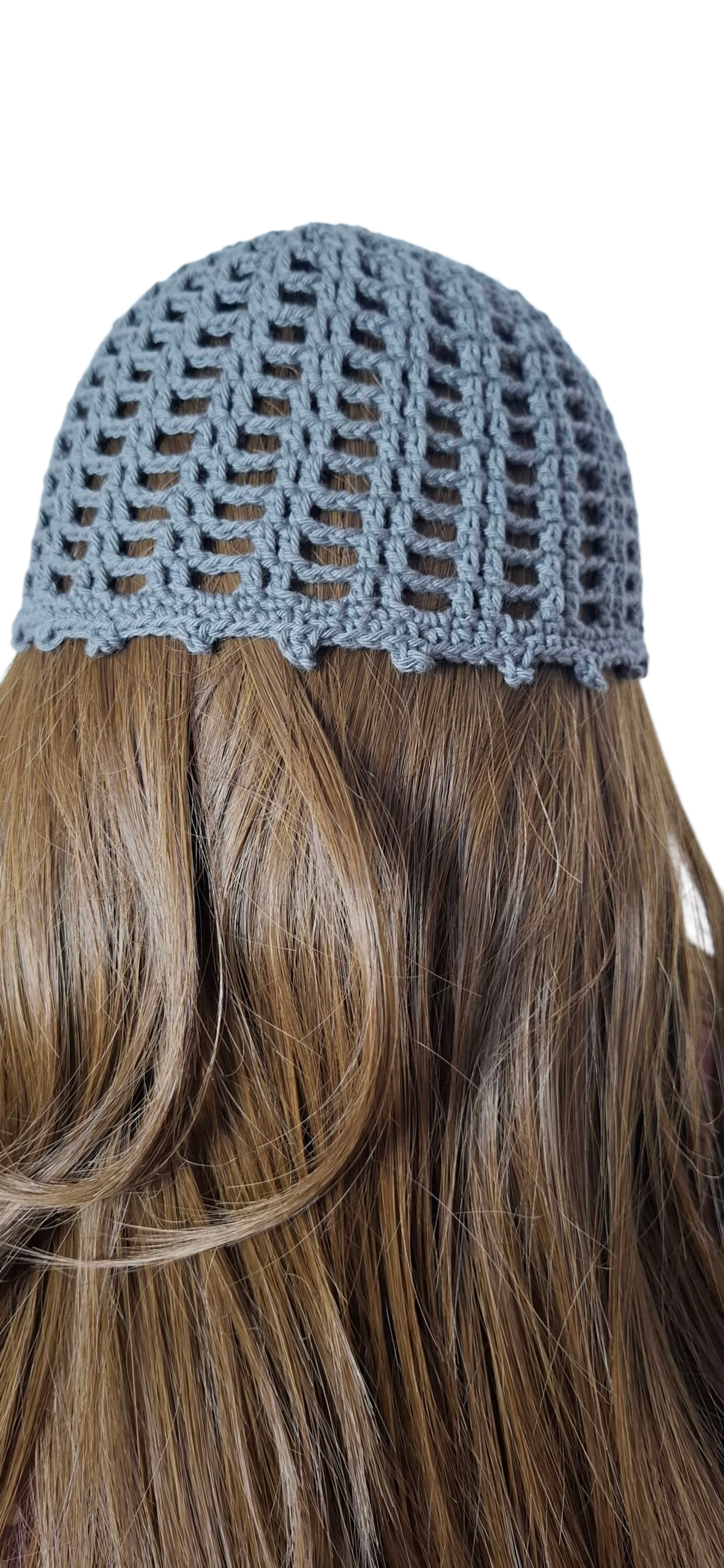 Head Piece artesanal em algodão mercerizado - acessório de cabelo exclusivo L'Amuleto Atelier estilo boho