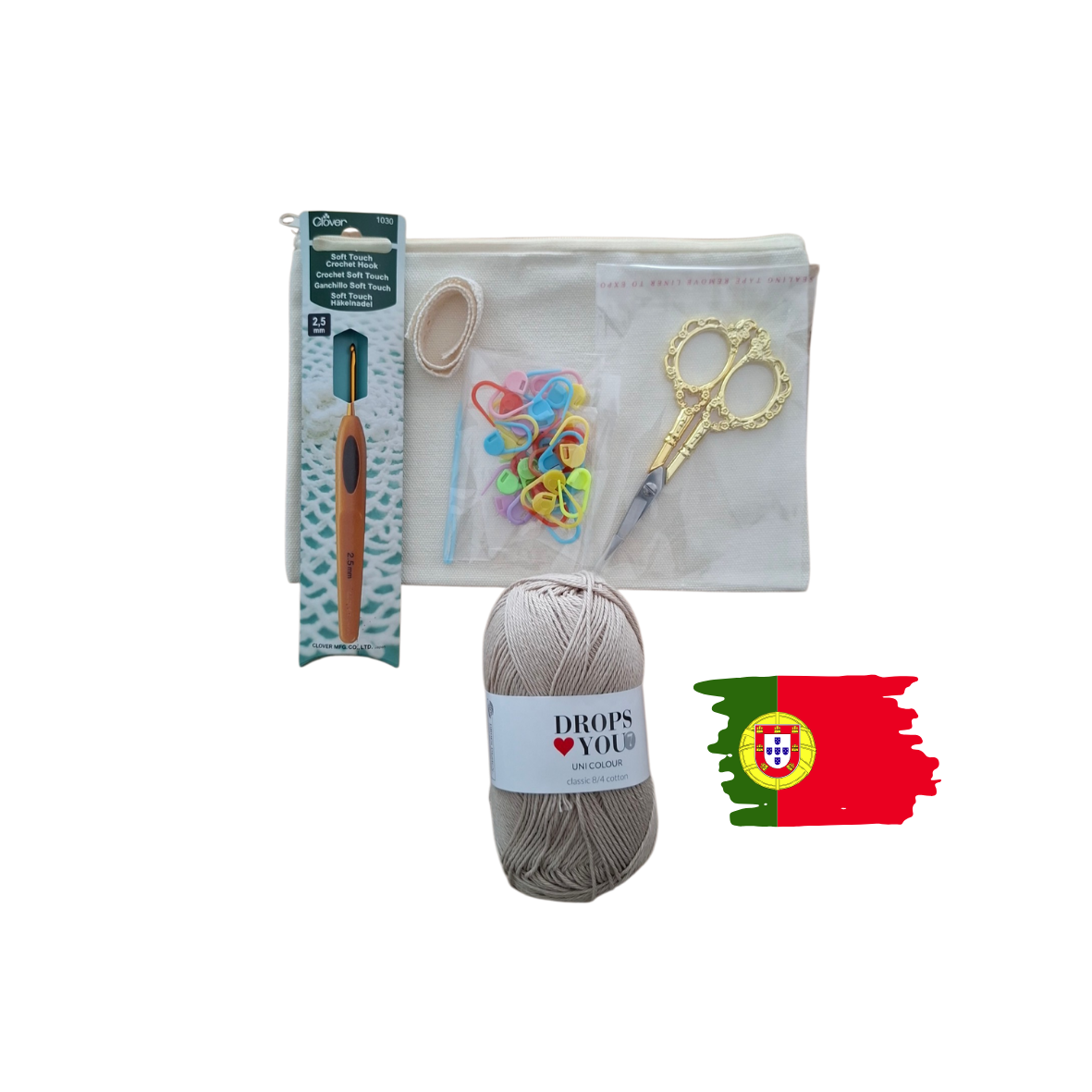 kit flower bag portugues